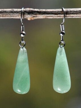 🍵 Aventurine Drop Earrings 🍵